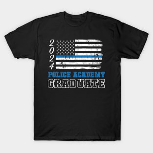 Police Academy 2024 Graduation - Thin Blue Line TShirt T-Shirt T-Shirt